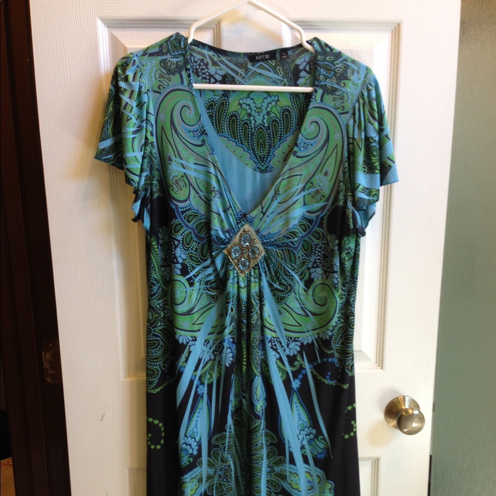 Apt 9 Beautiful Blue Dress